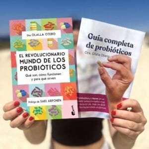 Libro de bolsillo y guía de probióticos